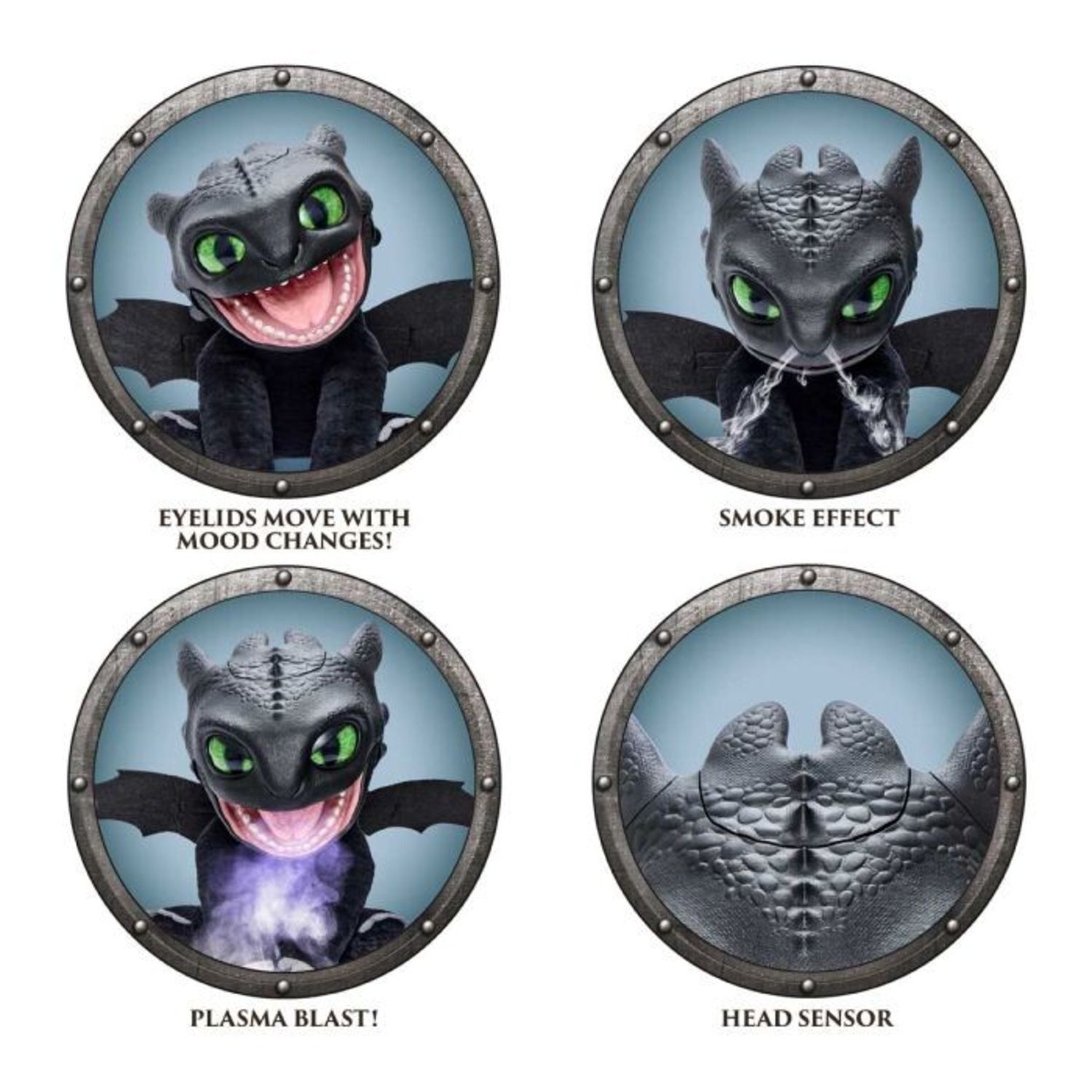 Dragon trainer - sdentato - peluche interattivo - DRAGONS