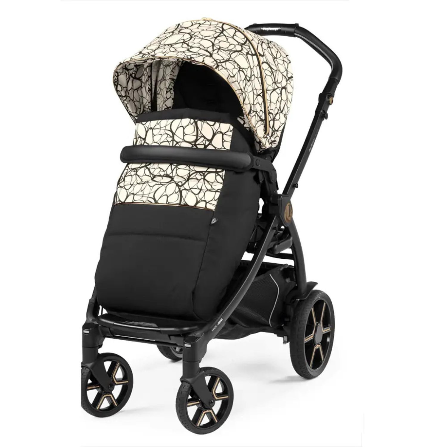 Passegino book graphic gold - peg perego - Peg Perego
