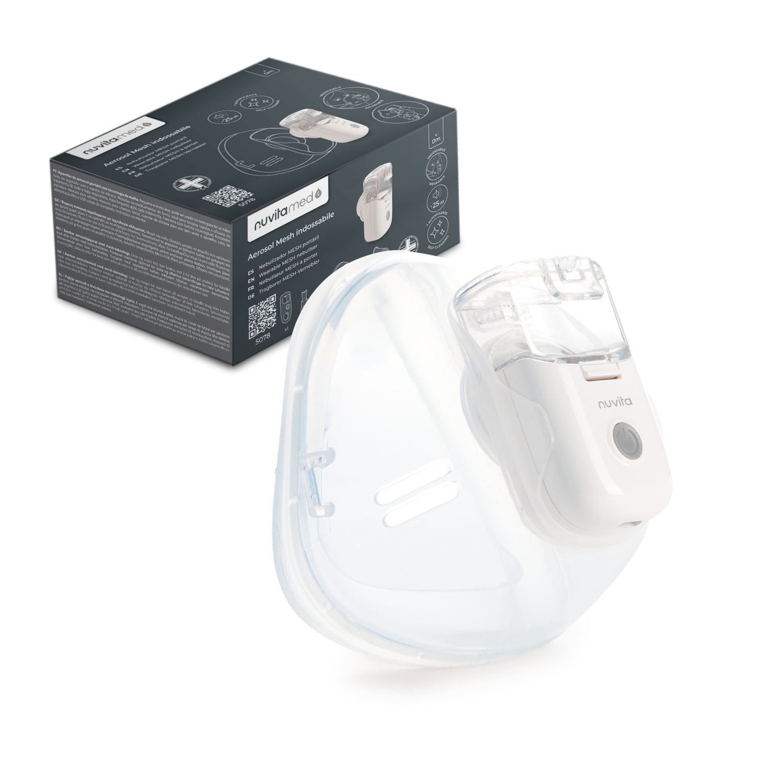 Aerosol indossabile con tecnologia mesh - nuvita - Nuvita