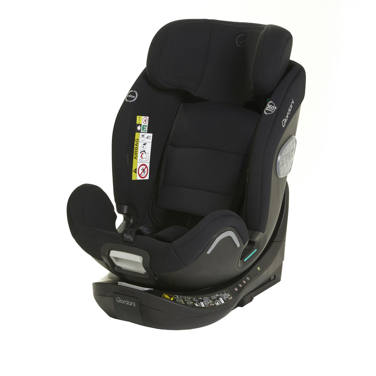 Seggiolino auto i-size andromeda (40-150 cm) - giordani - Giordani