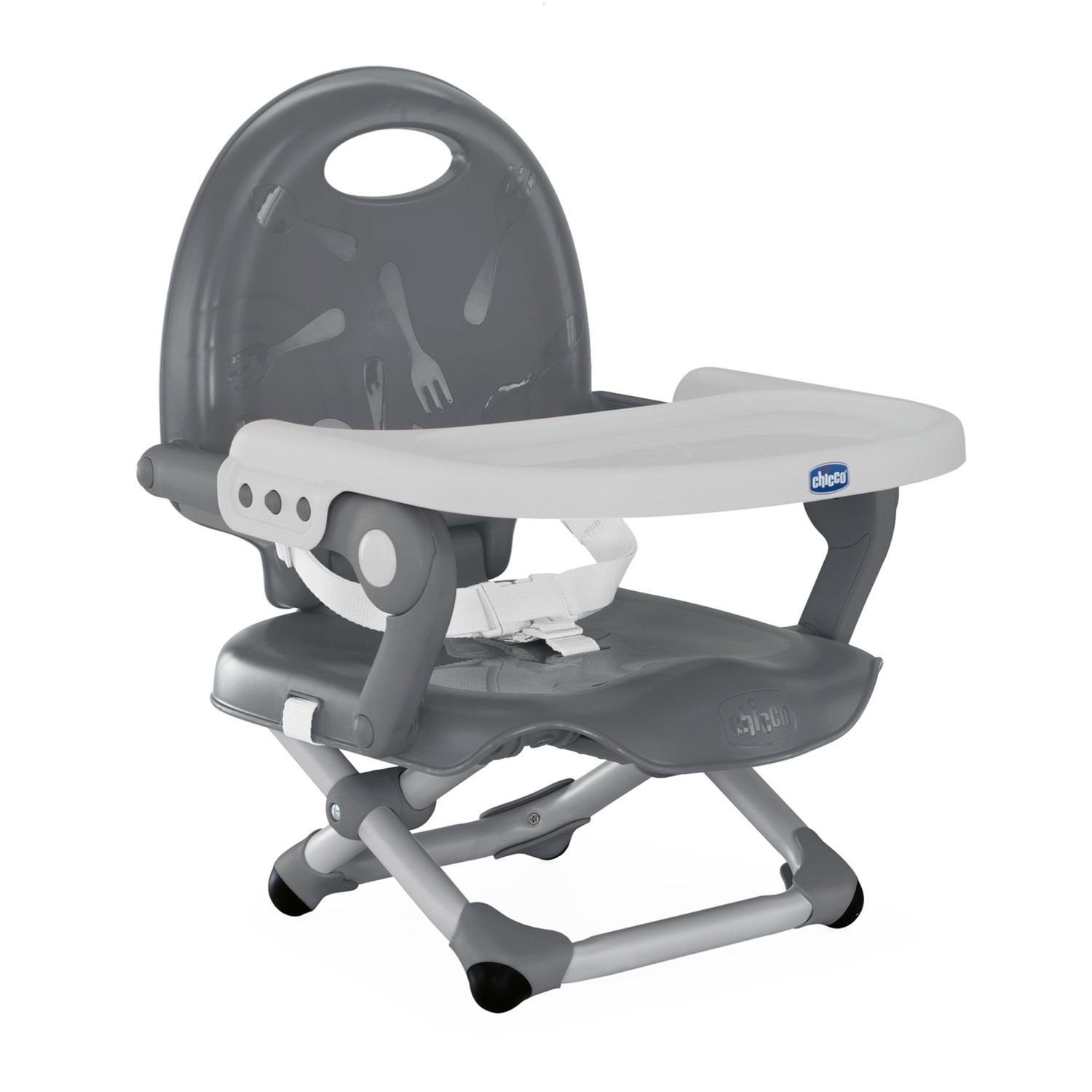 Rialzo sedia portatile pocket snack dark grey - chicco - Chicco