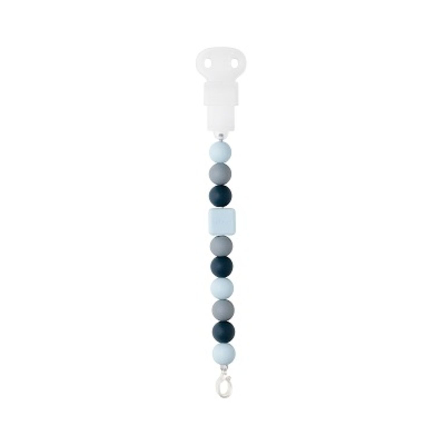 Portasucchietto blu navy in silicone - nattou - NATTOU