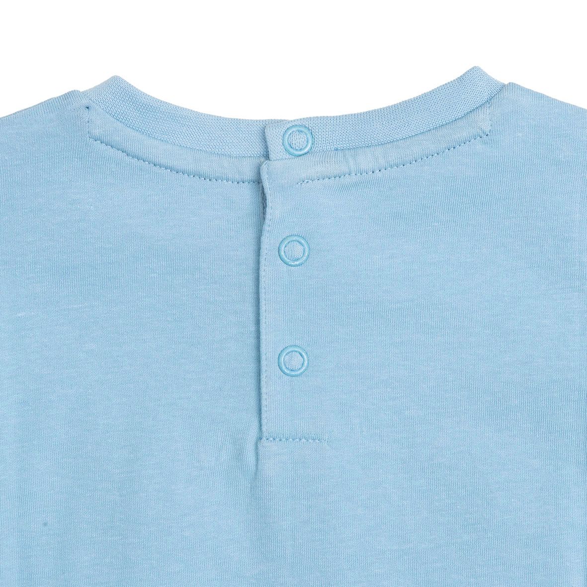 Maglia jersey bimbo azzurro coccodrillo - Mawi