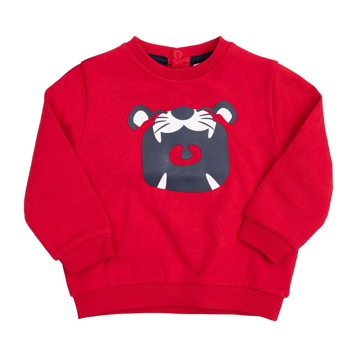 Felpa rossa bimbo tigre - Mawi