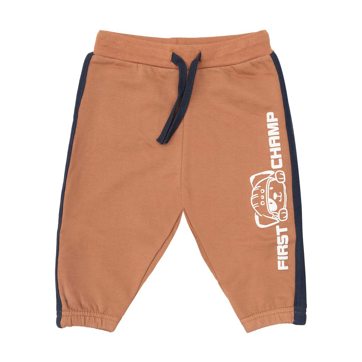 Pantalone bimbo marrone stampato - Mawi