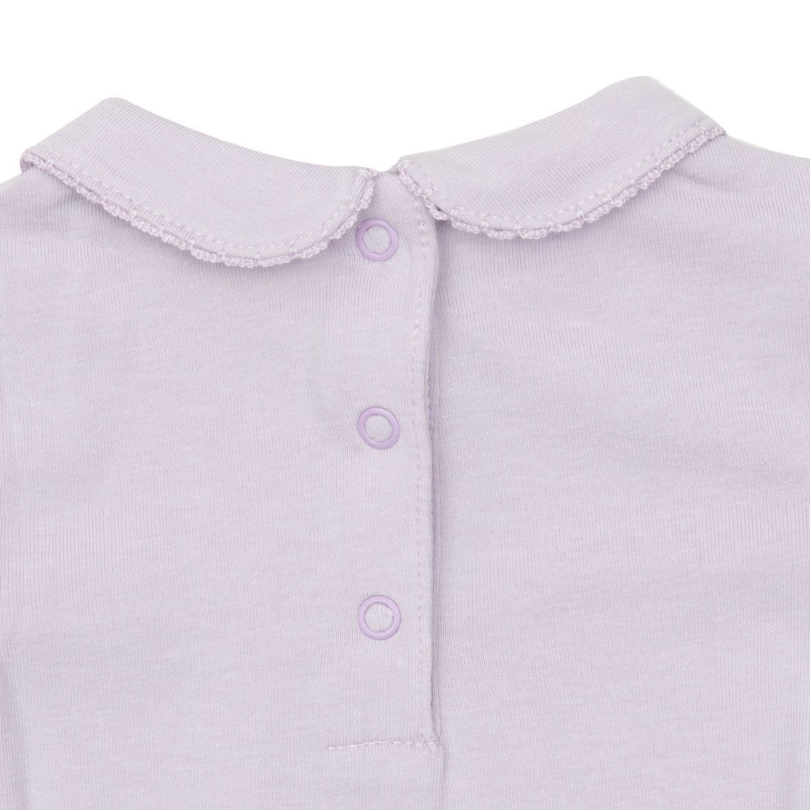 Body jersey stretch bimba lilla stampa piccola - Mawi