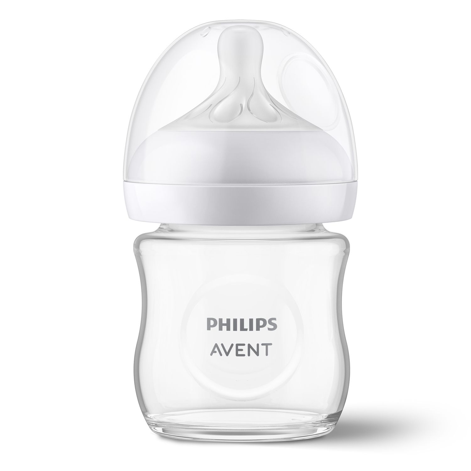 Biberon natural response in vetro 120 ml, con tettarella flusso 2 (lento). età consigliata: 0-3m. biberon 1 pz: scy930/01 - philips avent - Avent