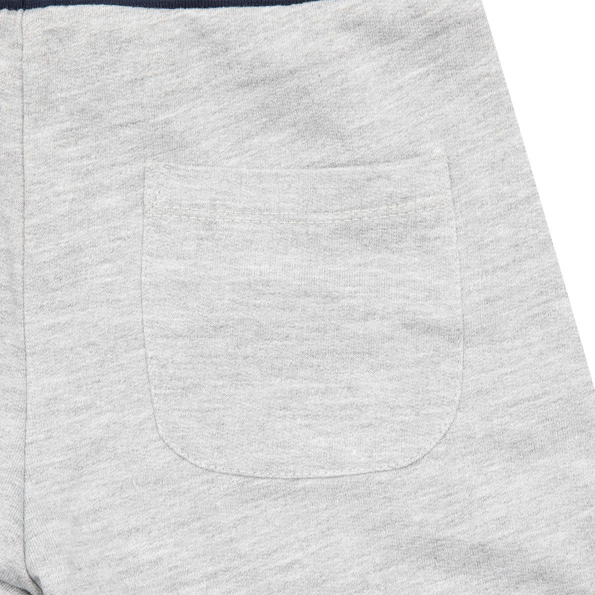 Pantalone bambino french terry grigio - Mawi