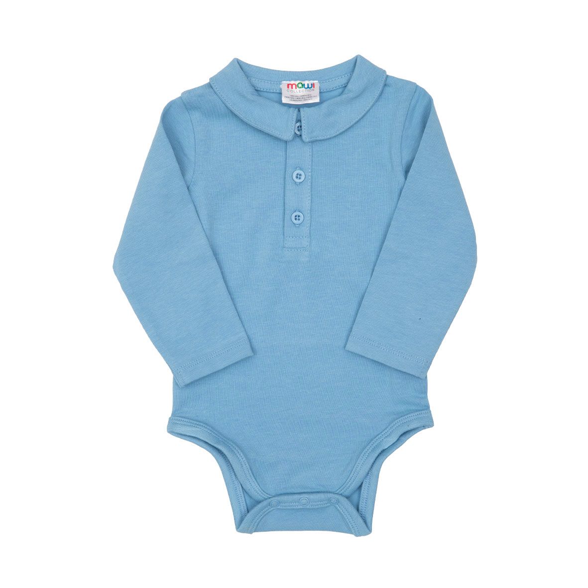 Body jersey stretch bimbo azzurro - Mawi