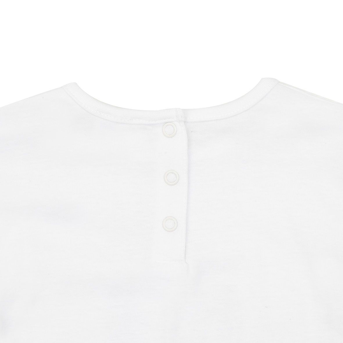 Maglia jersey manica lunga bimba bianca stampata - Mawi