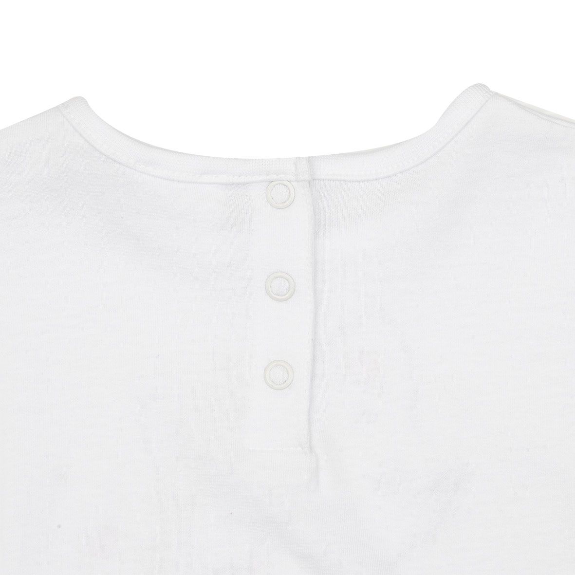 Maglia bianca bimba con stampa - Mawi