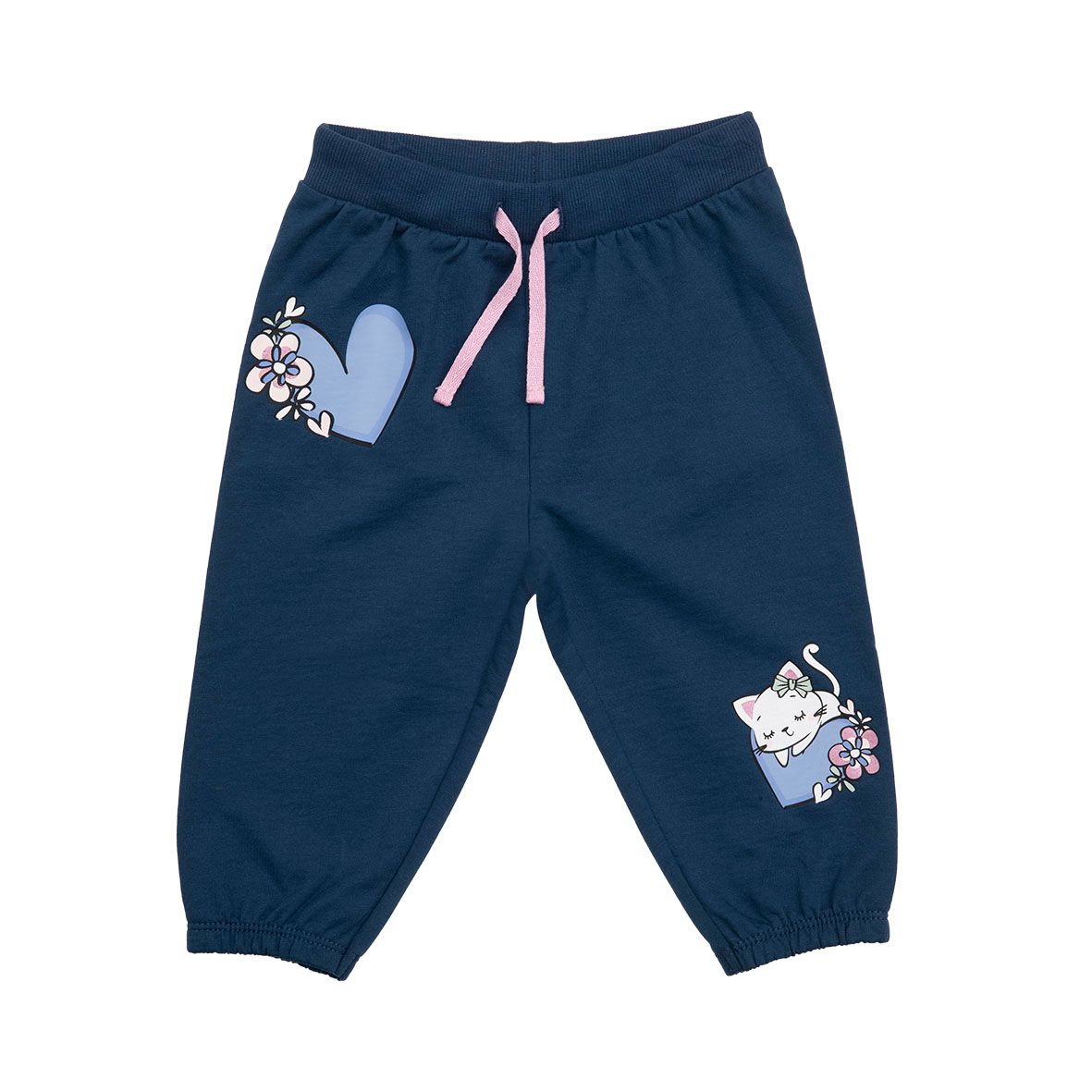 Pantalone bimba blue stampato - Mawi