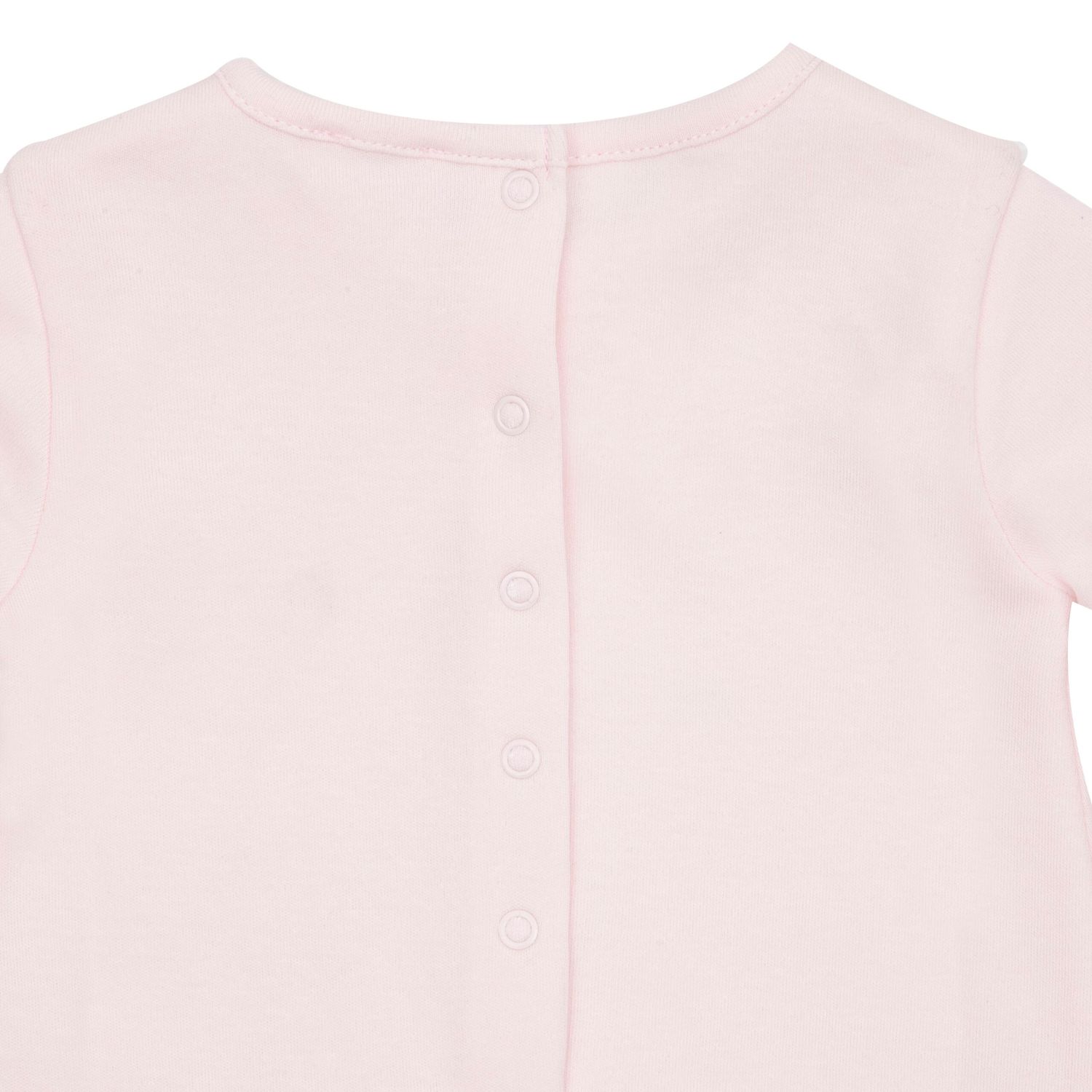 Tenera tutina interlock bimba rosa stampata - Mawi