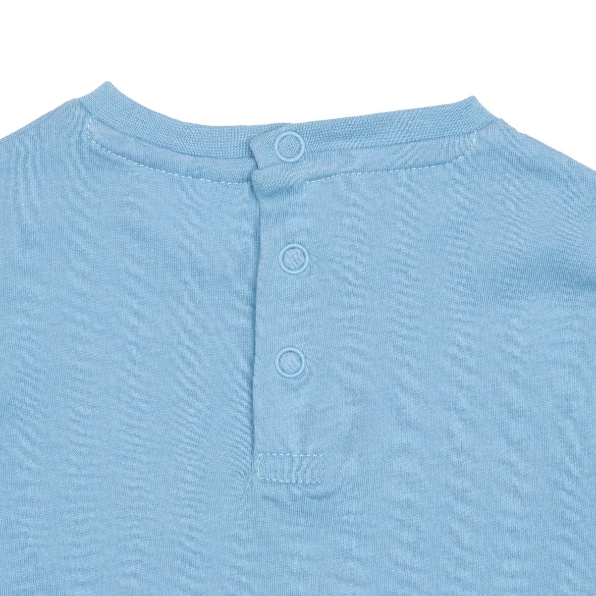 T-shirt maniche lunghe azzurra - Mawi