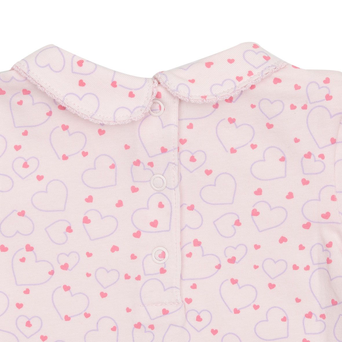 Body jersey stretch bimba rosa stampato - Mawi