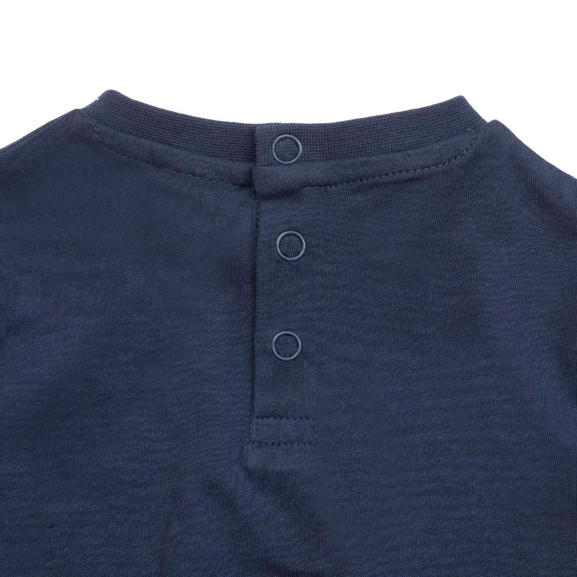 Maglia jersey basic bimbo blue - Mawi