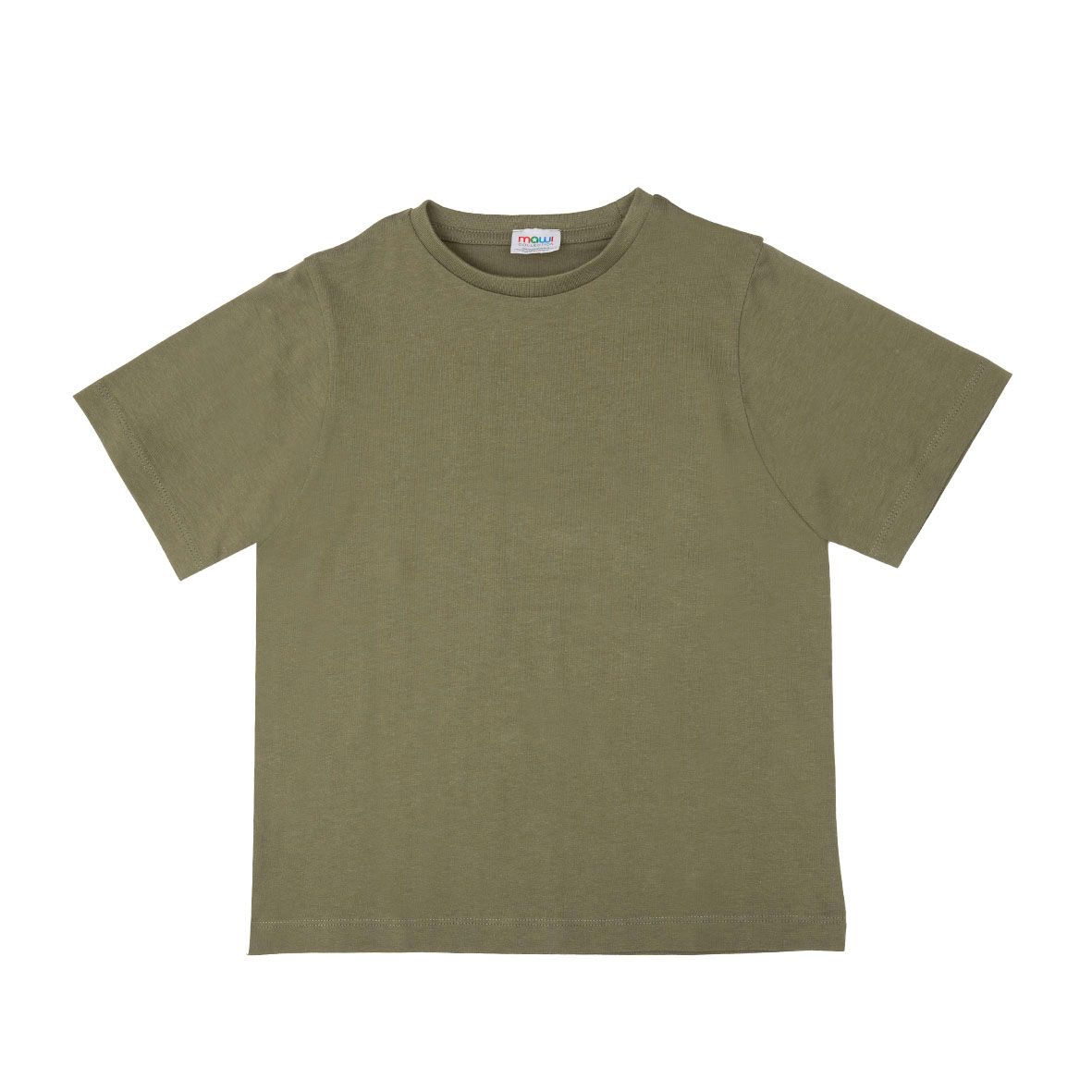 T-shirt jersey bimbo verde militare - Mawi