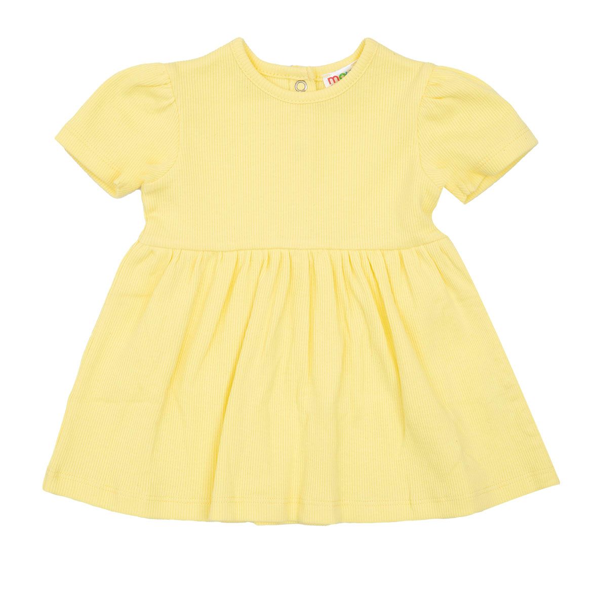 Abito costina bimba giallo - Mawi