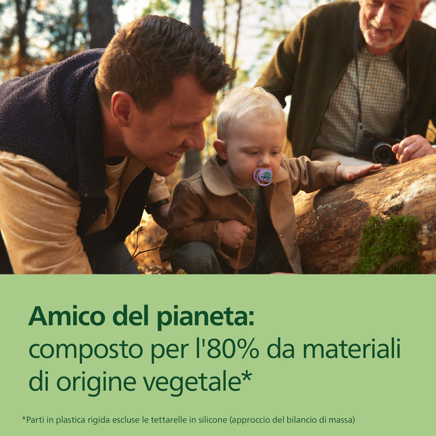 Succhietti ultra air 18m+ camaleonte e scimmia, a base vegetale - set da 2 ciucci - philips avent - Avent