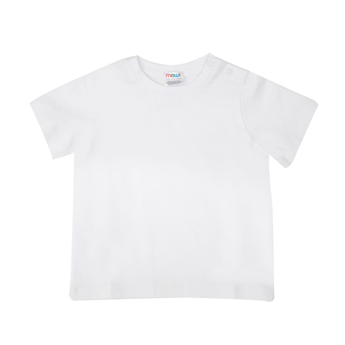 T-shirt jersey bimbo bianca - Mawi