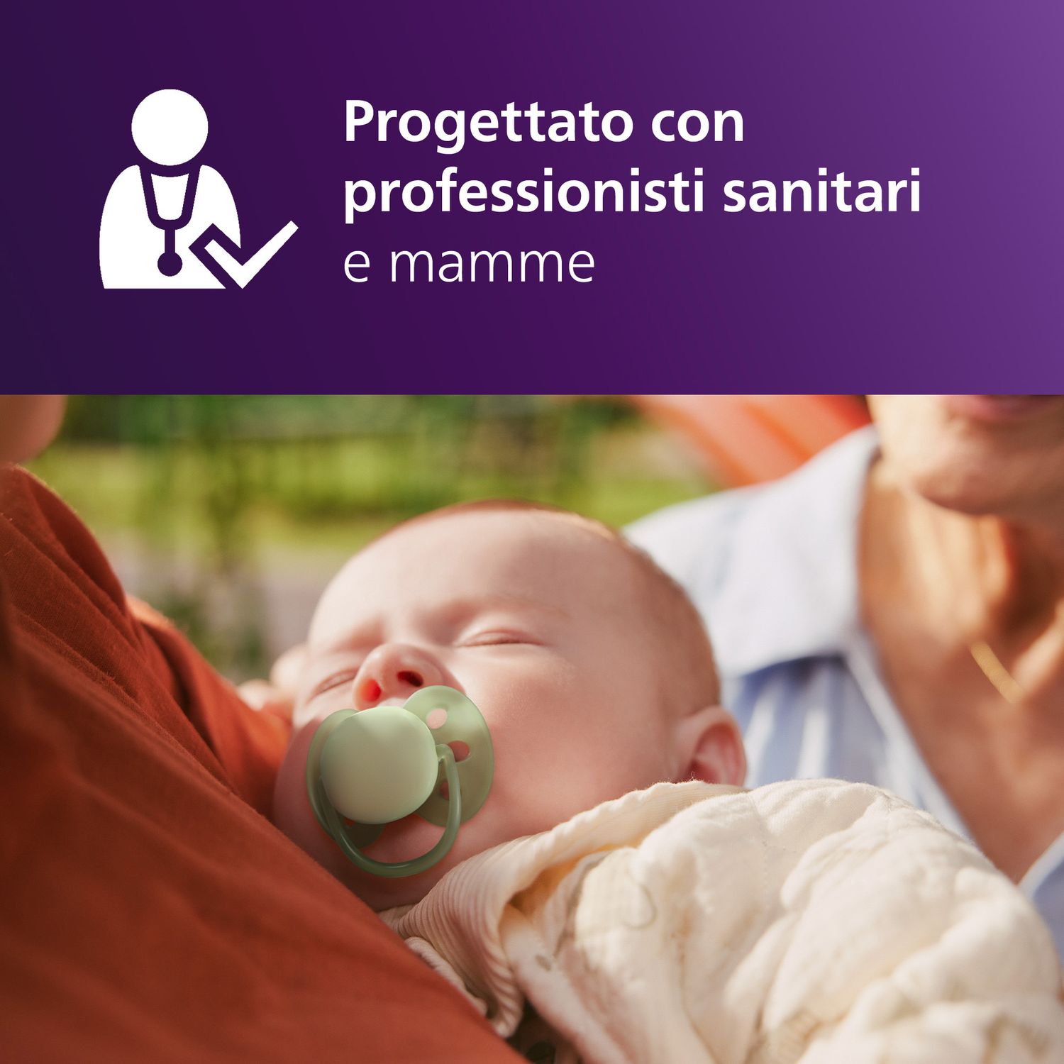 Succhietti ultra soft 0-6m pastello blu e verde, a base vegetale - set da 2 ciucci - philips avent - Avent