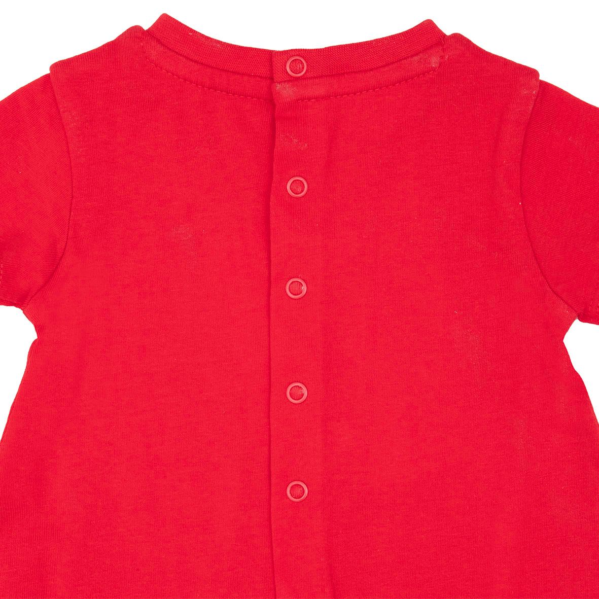 Pagliaccetto jersey bimbo rosso "dino" - Mawi