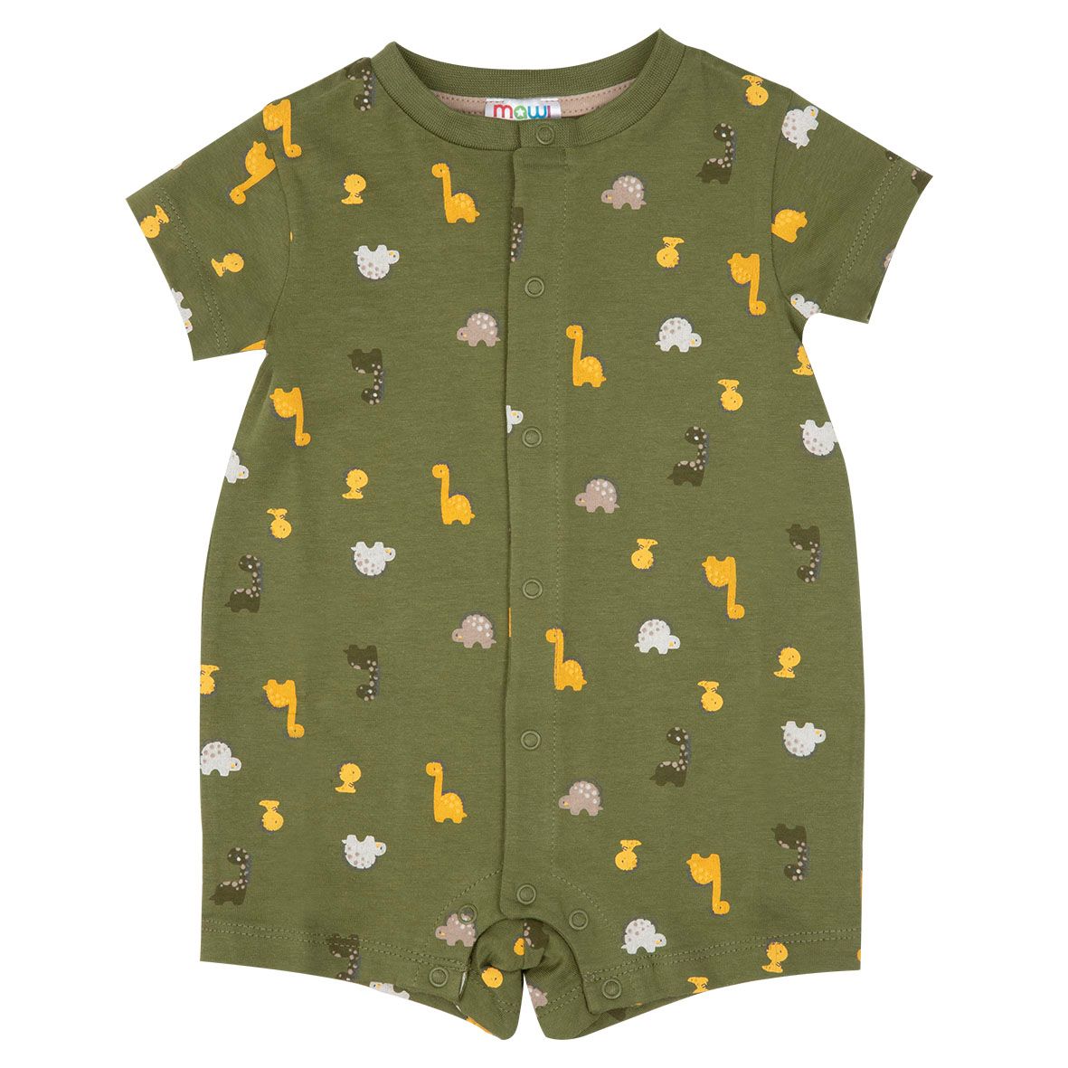 Pagliaccetto jersey bimbo verde "dino" - Mawi