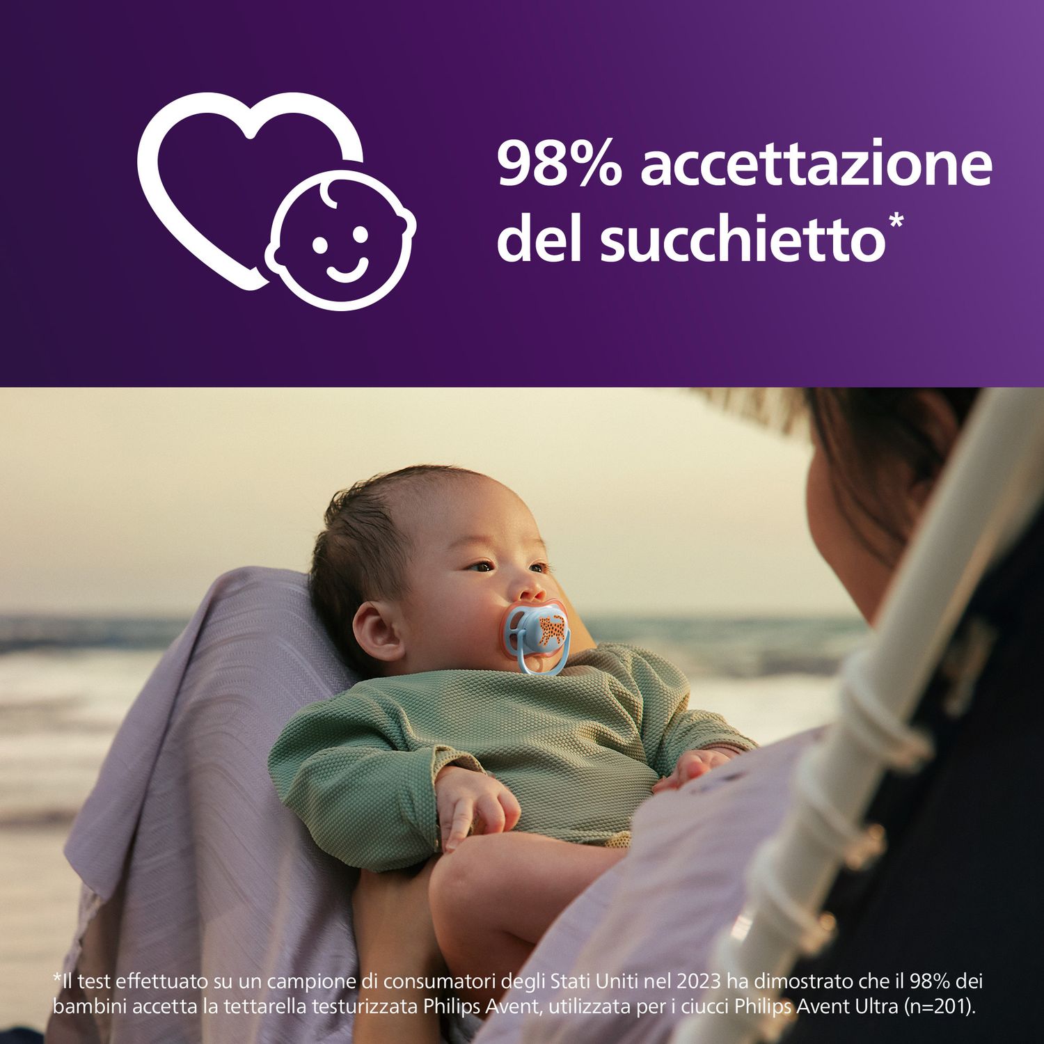 Succhietti ultra air 0-6m foglia e leopardo, a base vegetale - set da 2 ciucci - philips avent - Avent