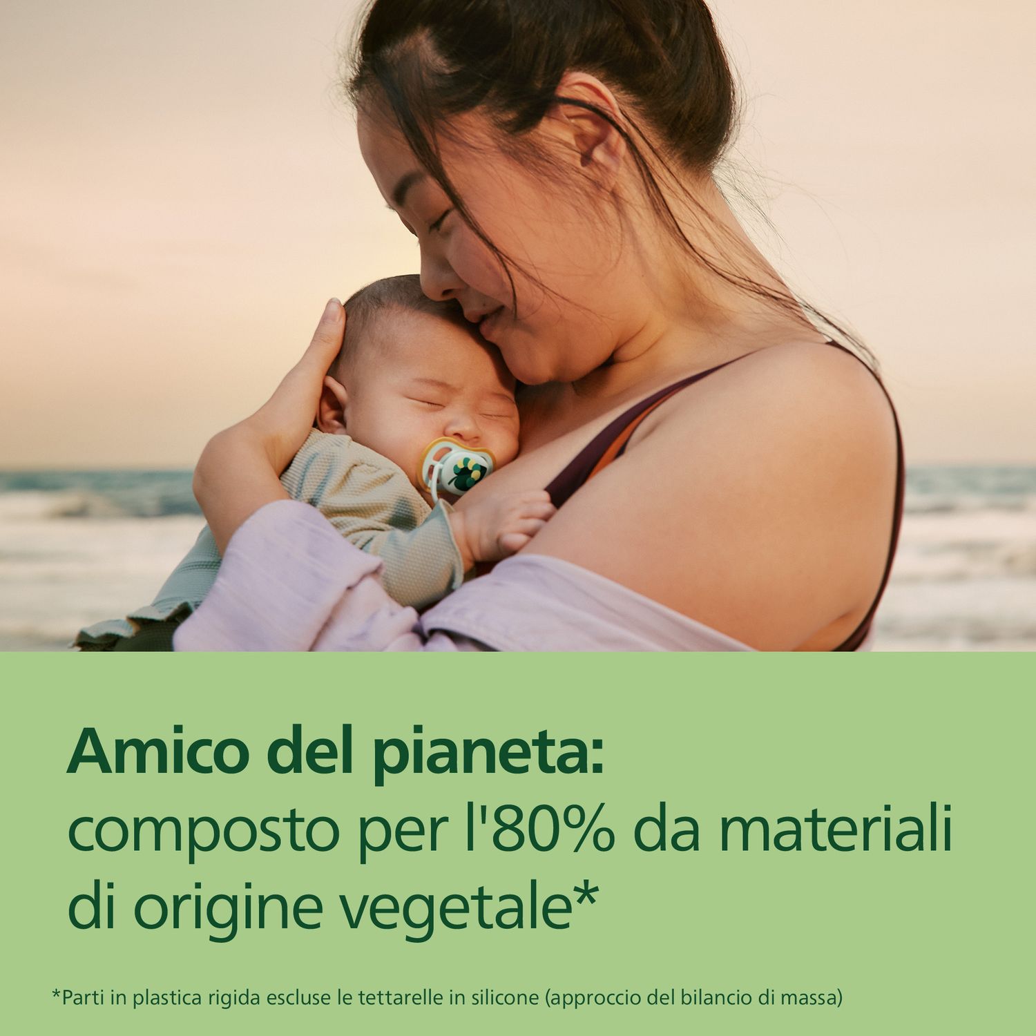 Succhietti ultra air 0-6m foglia e leopardo, a base vegetale - set da 2 ciucci - philips avent - Avent