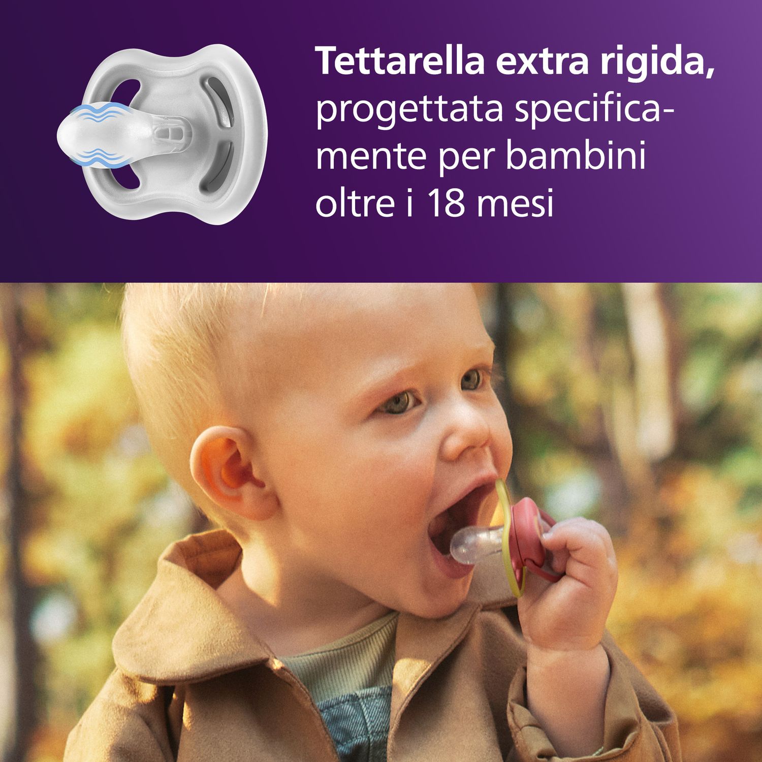 Succhietti ultra air 18m+ camaleonte e scimmia, a base vegetale - set da 2 ciucci - philips avent - Avent
