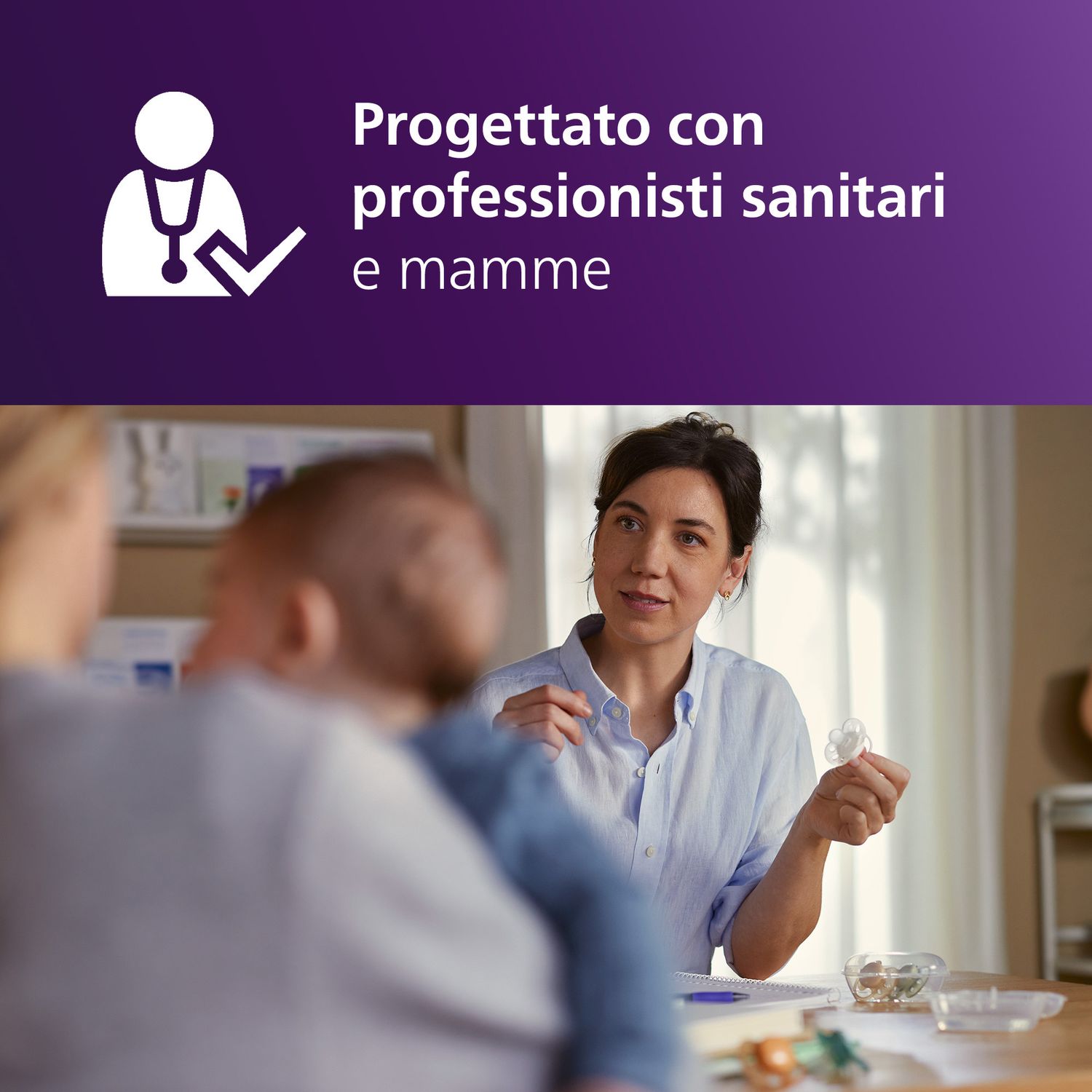 Succhietti ultra soft 18m+ pastello verde e marrone con decorazioni, a base vegetale - set da 2 ciucci - philips avent - Avent