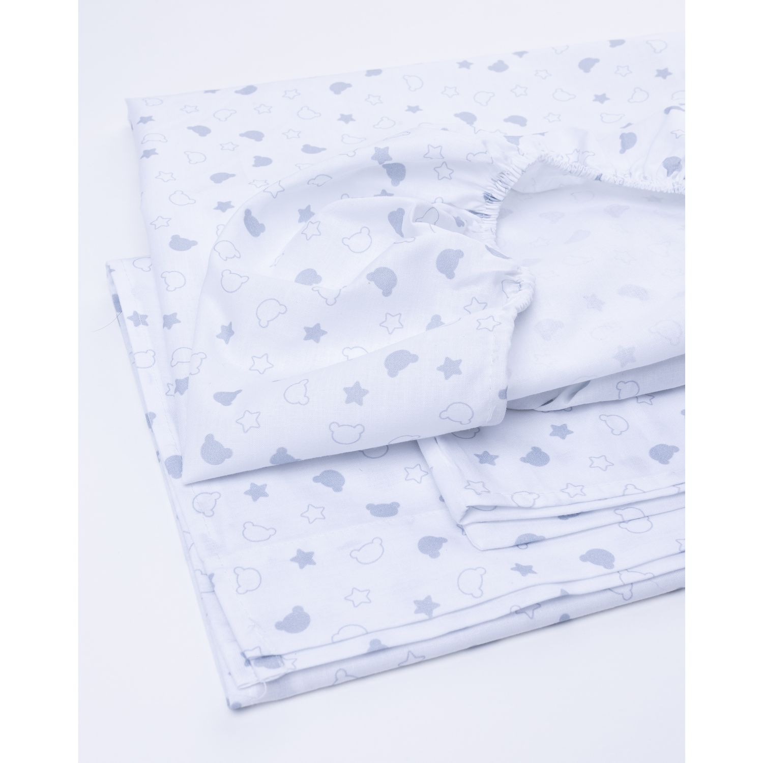 Completo 3 pezzi maxi culla giordani outline grigio - giordani - Giordani