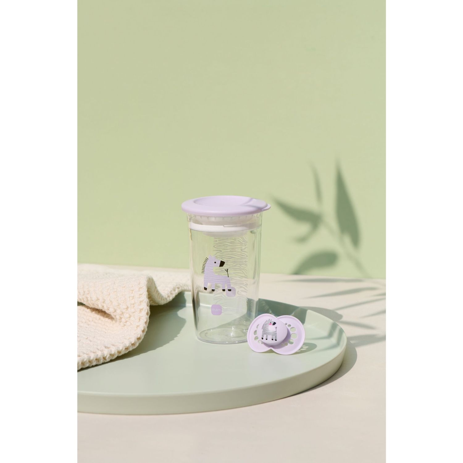 Tazza bambini easy to drink cup 360° (290 ml), 8m+ con valvola antigoccia, rosa - mam - Mam