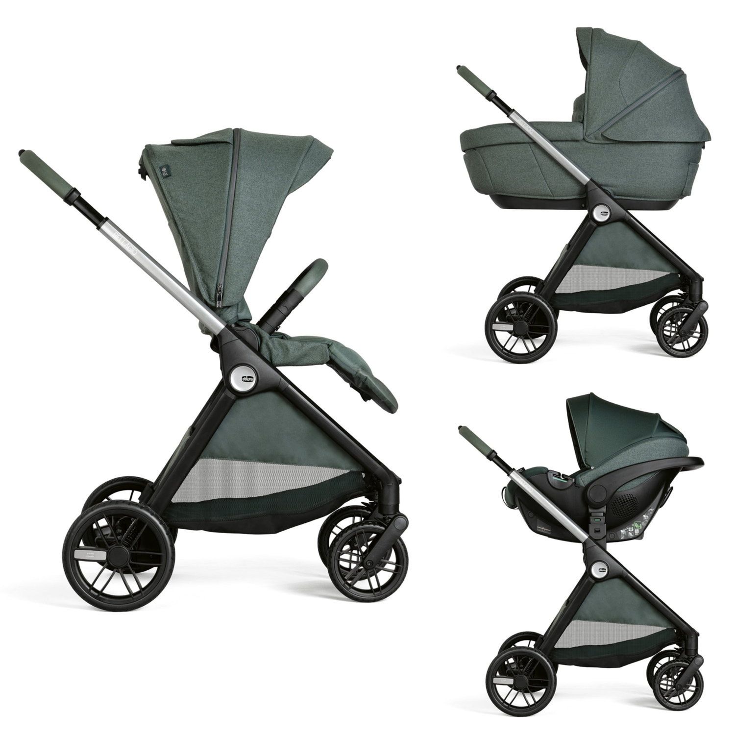 Trio bellagio 2 gc kory plus fir tree - chicco - Chicco
