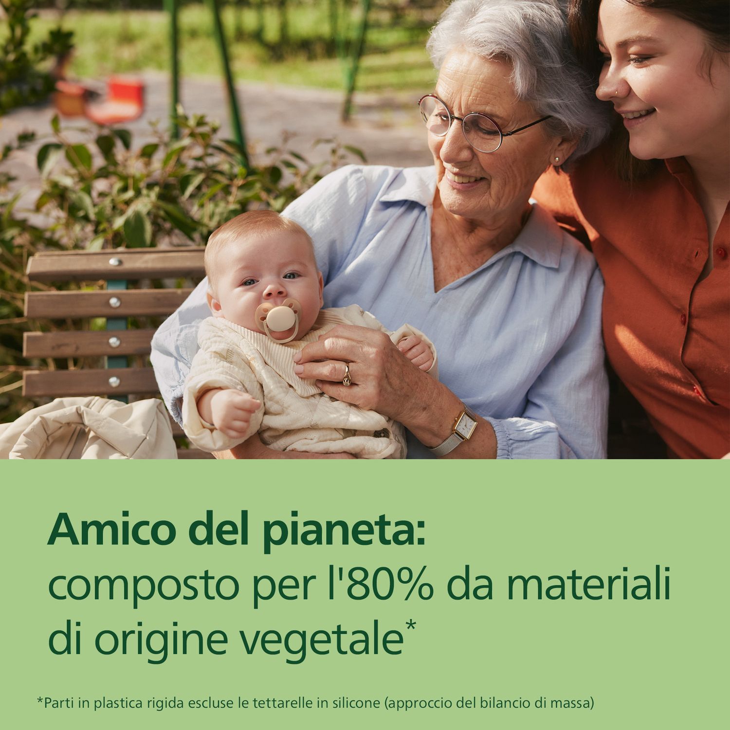 Succhietti ultra soft 0-6m pastello crema e rosa, a base vegetale - set da 2 ciucci - philips avent - Avent