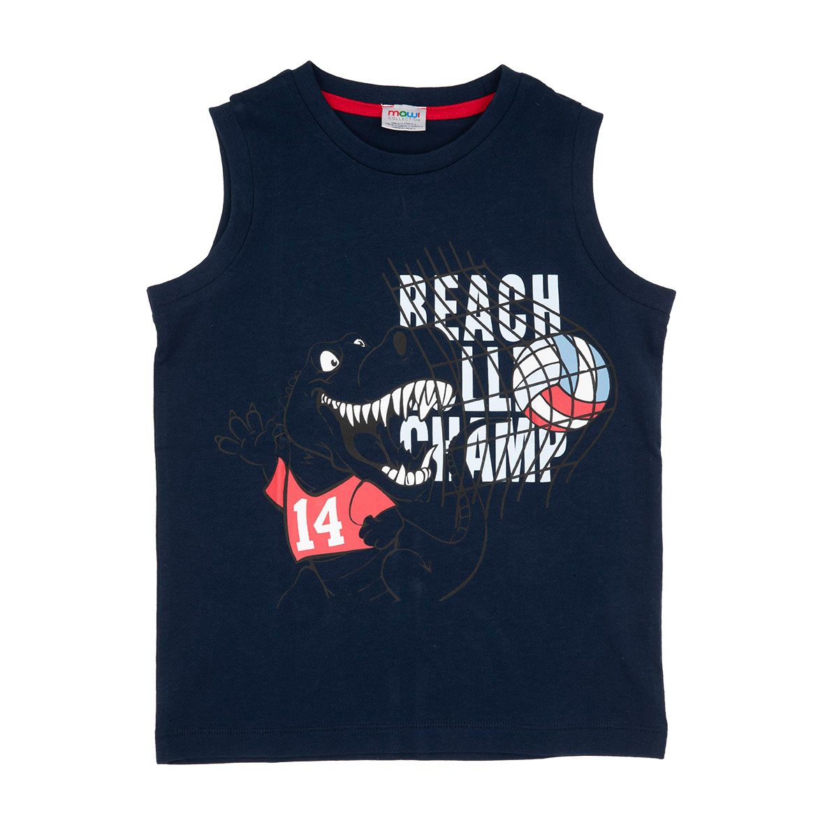 Canotta jersey bimbo blu - Mawi