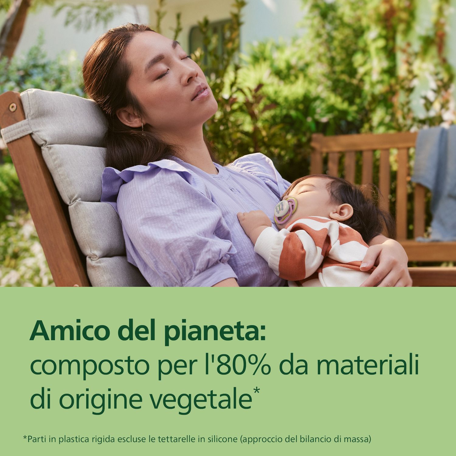 Succhietti ultra air night 6-18m uccellino e farfalla, a base vegetale - set da 2 ciucci - philips avent - Avent