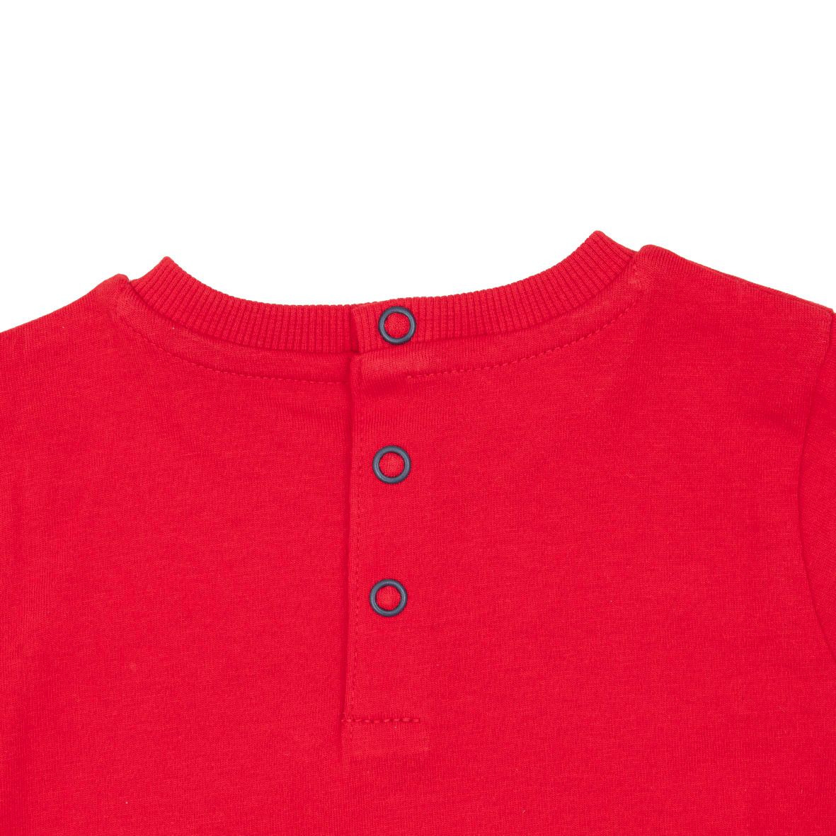 Completo t-shirt + pantalone sport bimbo rosso/blu - Mawi