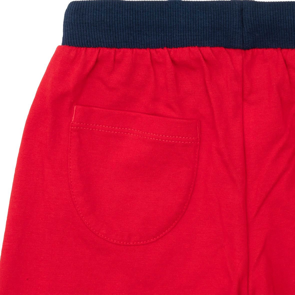 Short jersey bimbo rosso "shark" - Mawi