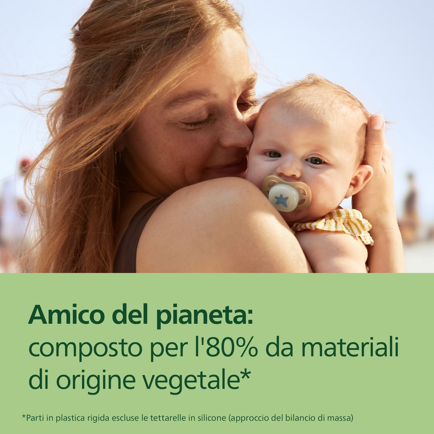 Succhietti ultra start 0-2m night pastello viola e arancione luna e stella, a base vegetale - set da 2 ciucci - philips avent - Avent