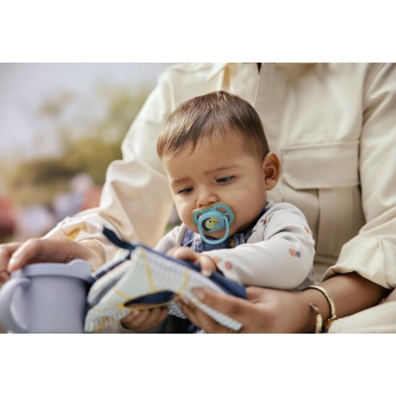 Succhietti ultra air 6-18m tigri e tucano, a base vegetale - set da 2 ciucci - philips avent - Avent