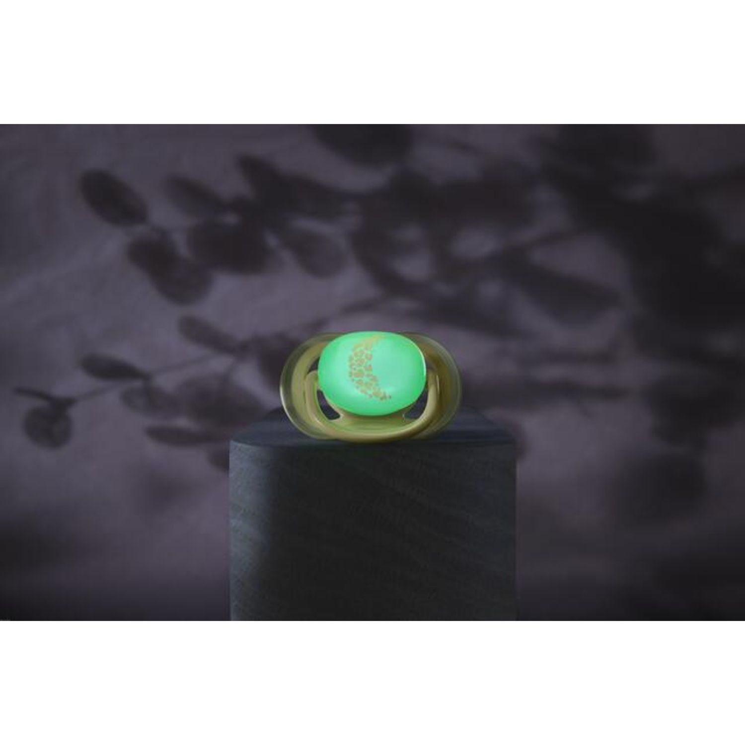 Succhietti ultra air day&night 18m+ pastello giallo e verde con luna, a base vegetale - set da 2 ciucci - philips avent - Avent