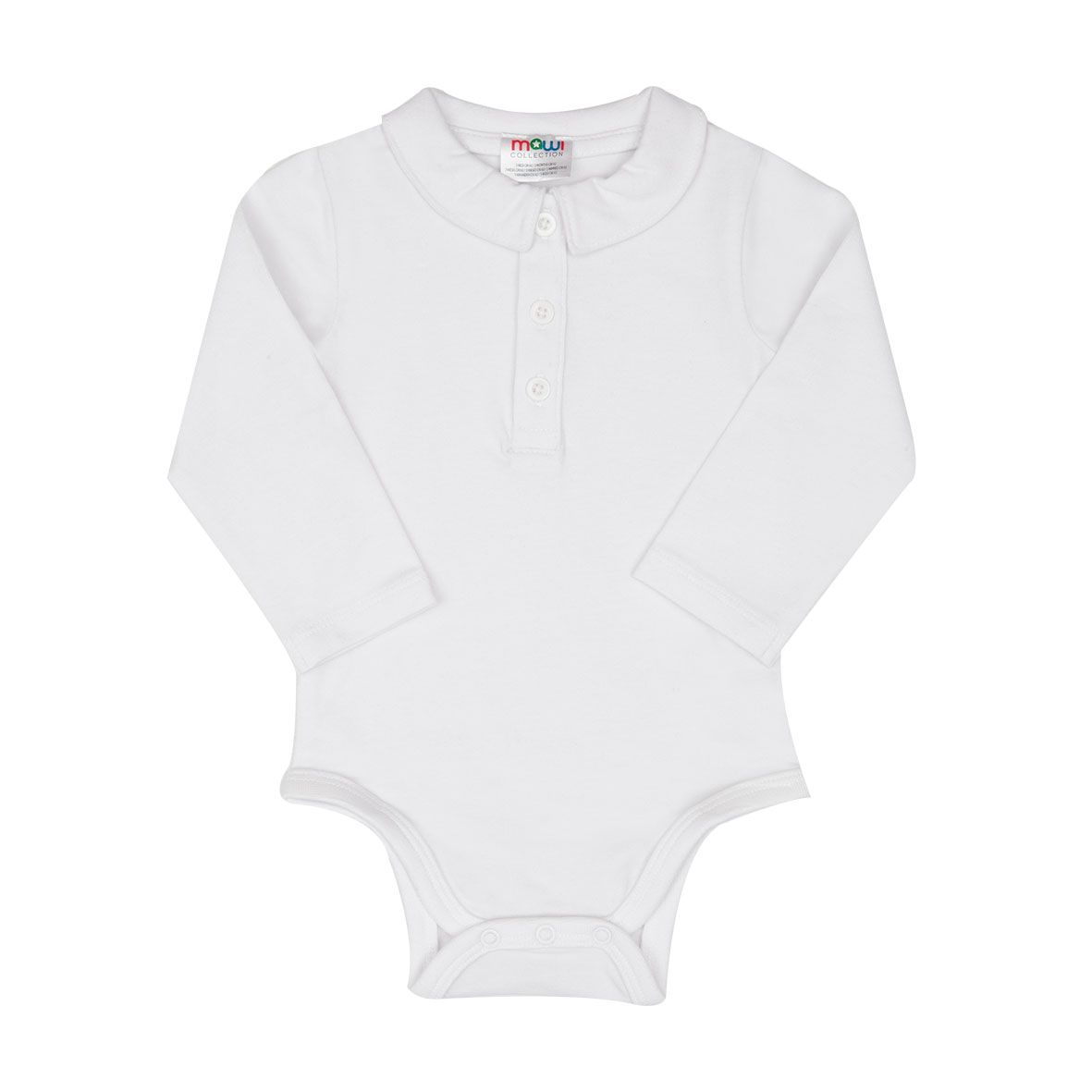 Body jersey stretch bimbo bianco - Mawi