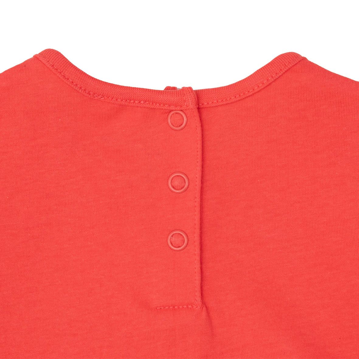 T-shirt basic bimba corallo - Mawi