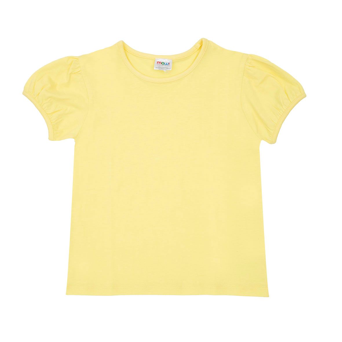 T-shirt basic bimba giallo - Mawi