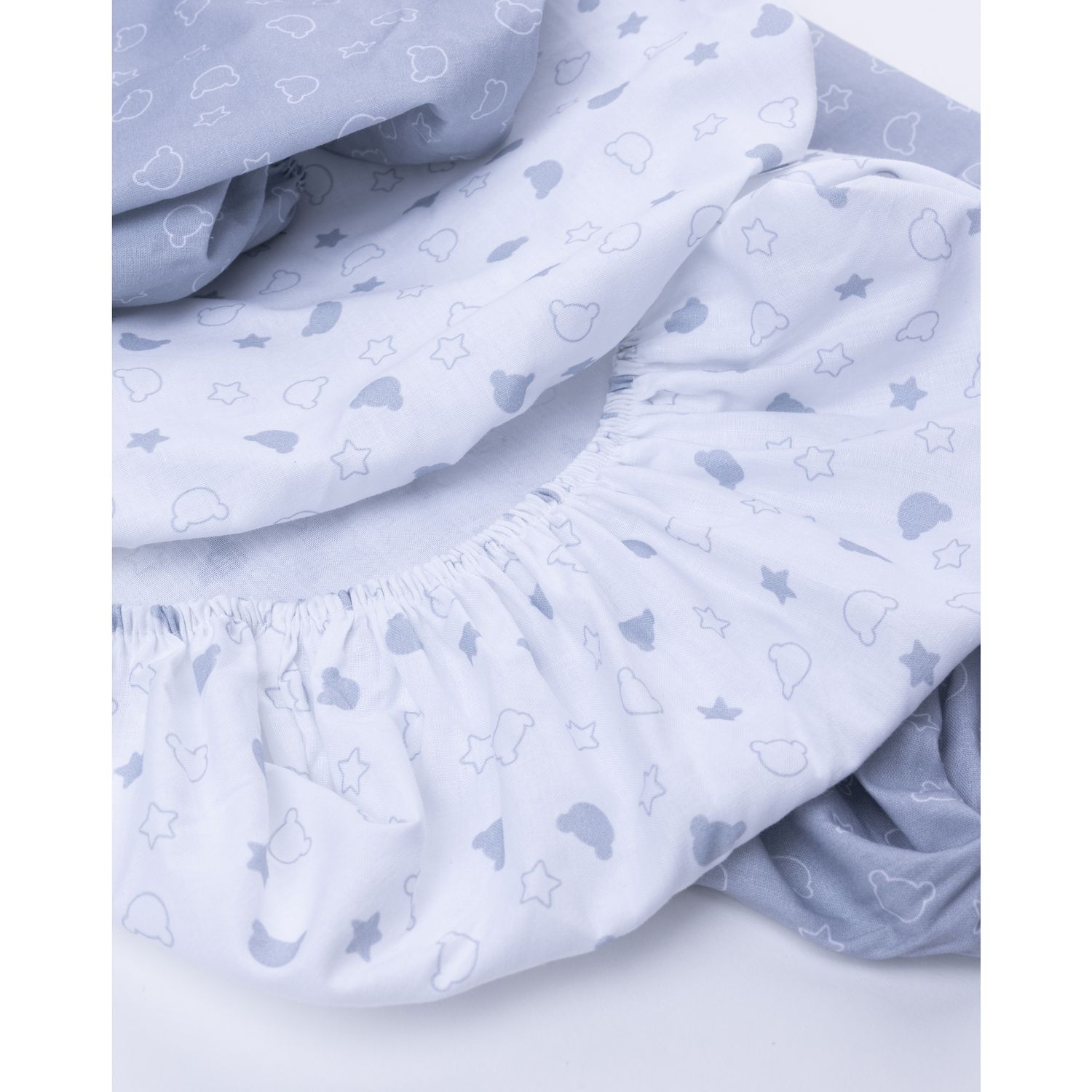 Pack 2 lenzuola sotto maxi culla orsetto - giordani - Giordani