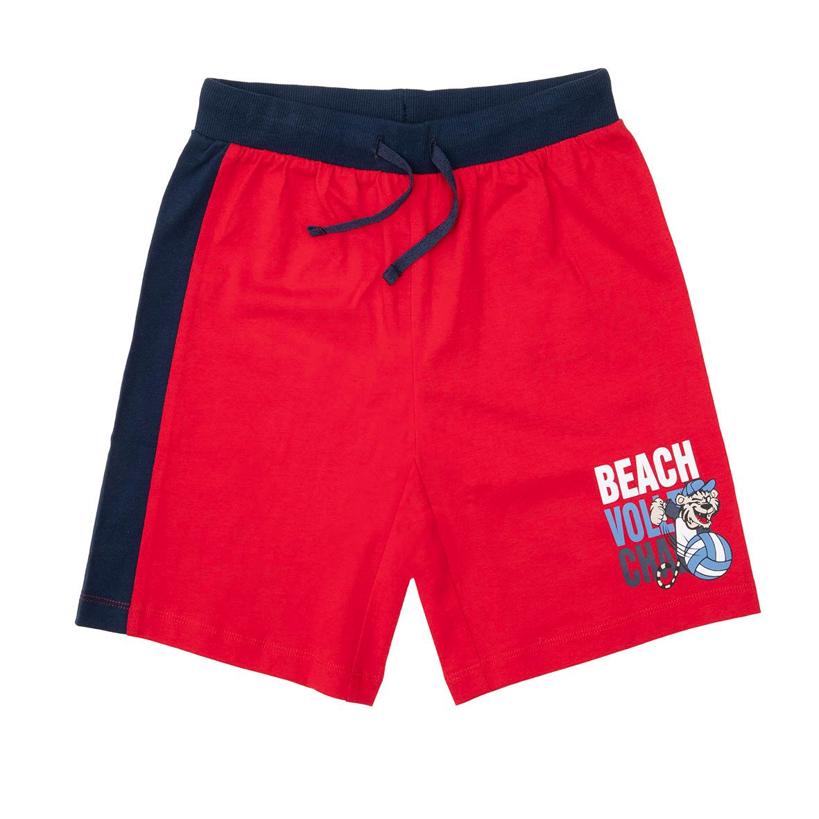 Short jersey bimbo rosso "tiger" - Mawi