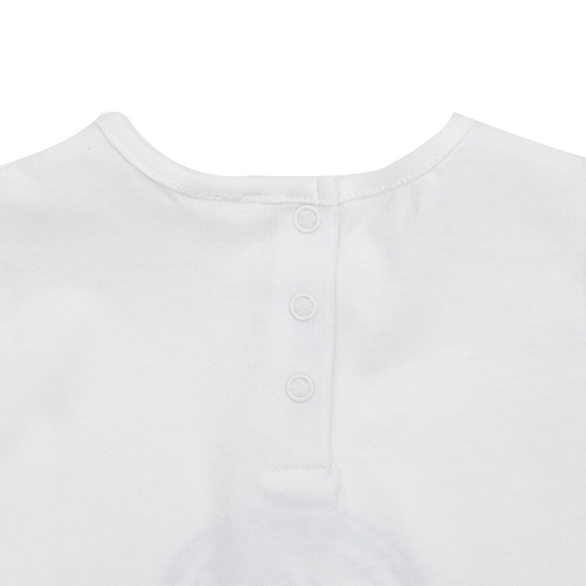 T-shirt jersey bimba bianca stampa bimba - Mawi