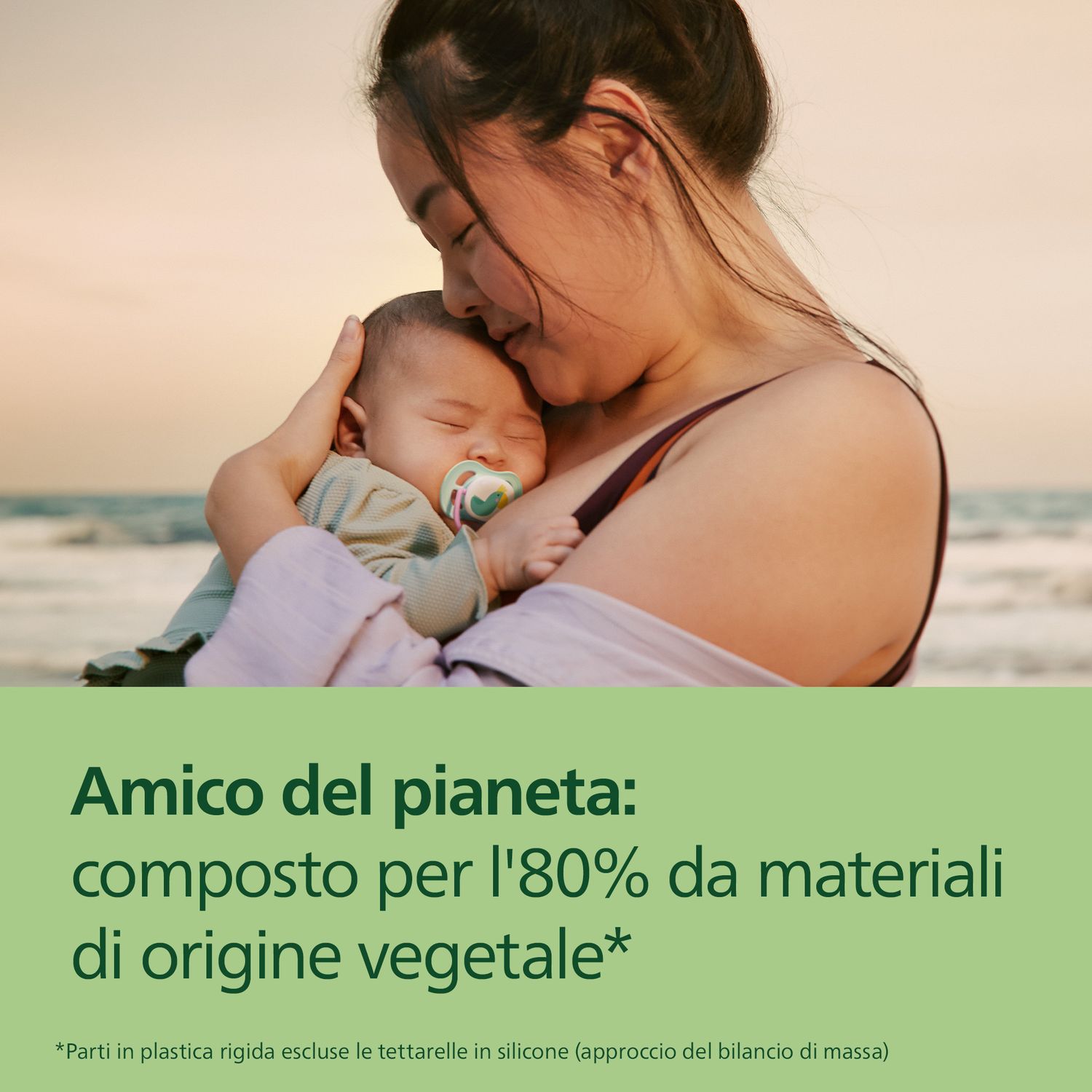 Succhietti ultra air collection 0-6m uccellino e fragola, a base vegetale - set da 2 ciucci - philips avent - Avent