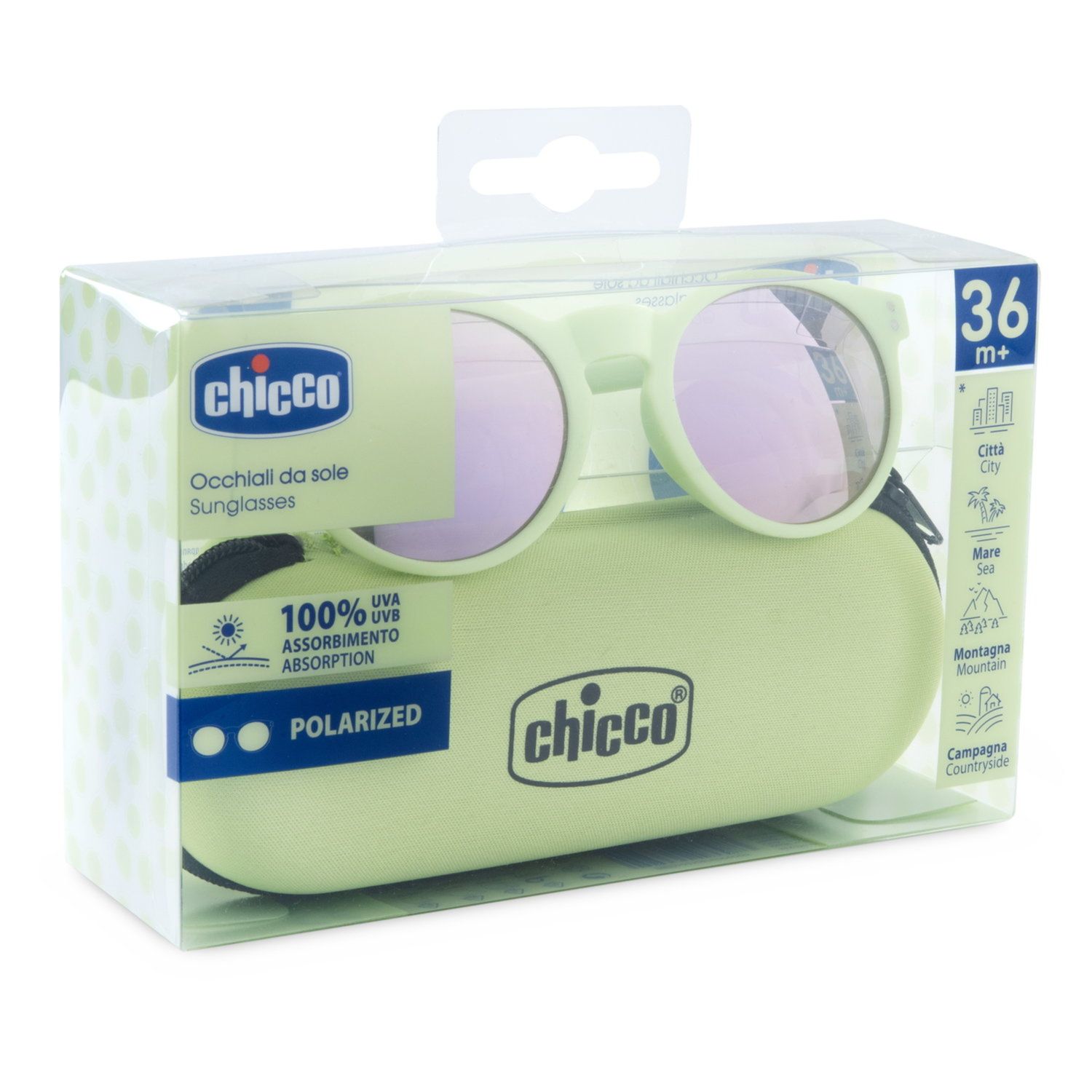 Occhiale da sole con lenti polarizzate 36m+ - chicco - Chicco
